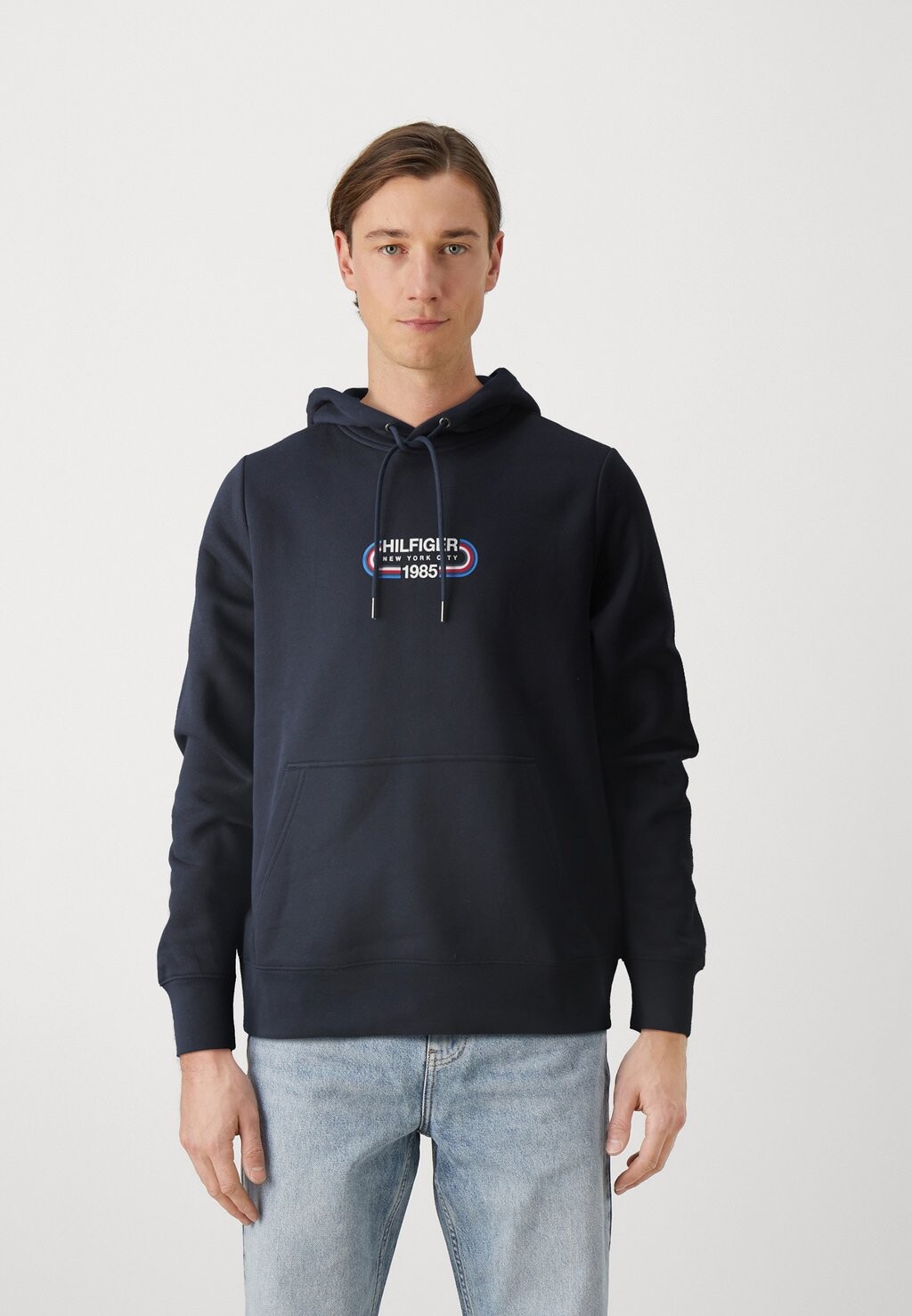 

Толстовка с капюшоном Tommy Hilfiger, темно-синий