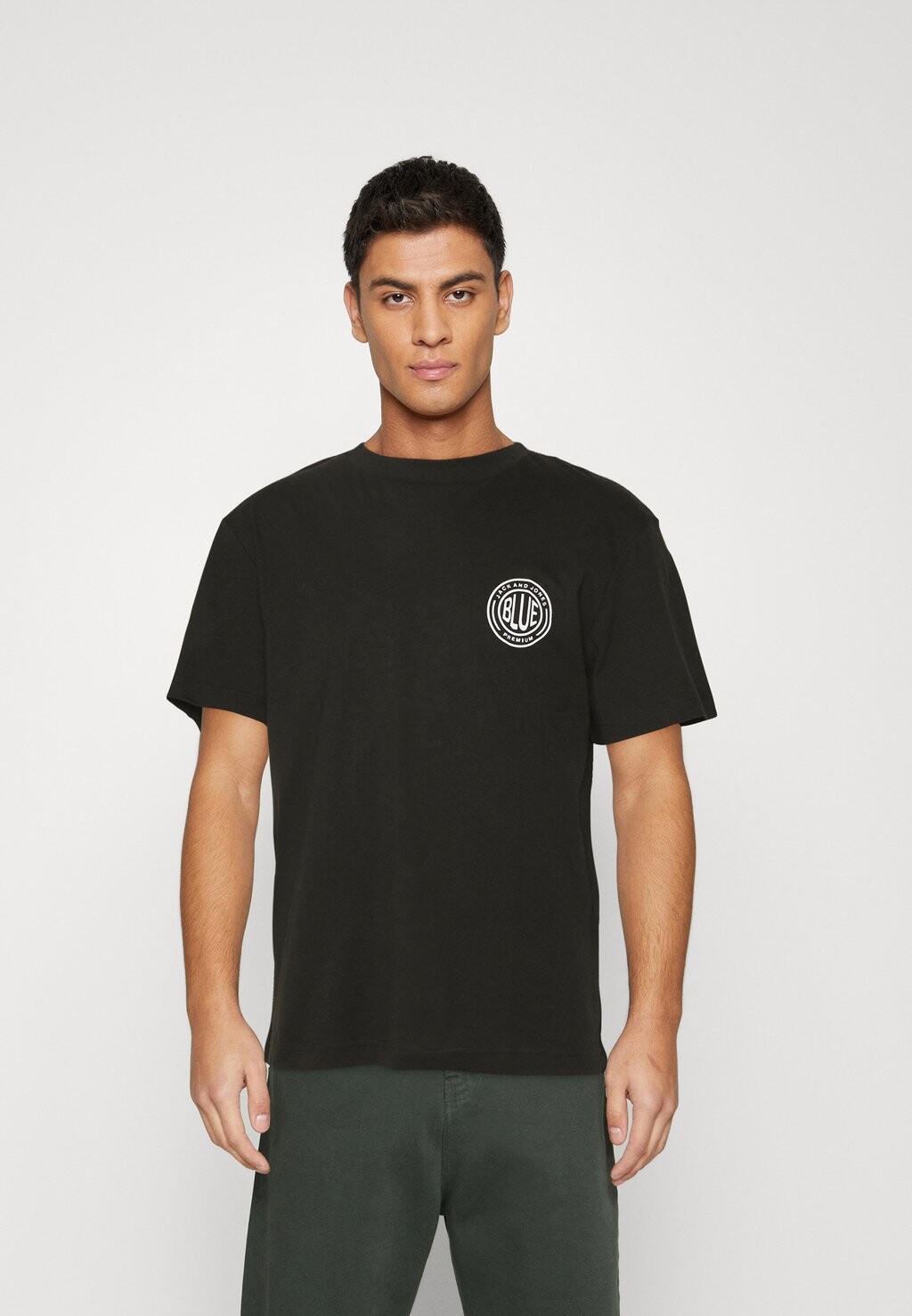 

Футболка с принтом Jack & Jones, черный