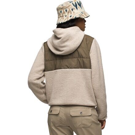 

Пуловер с молнией 1/2 IncrediWool — женский prAna, цвет Canvas Block