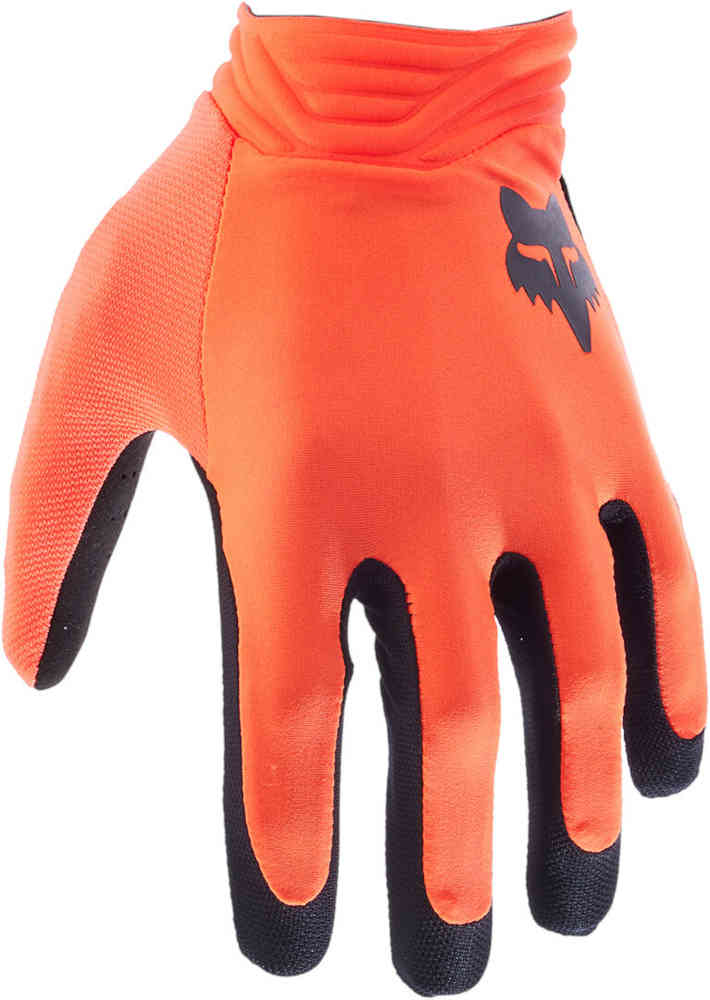 Перчатки для мотокросса Airline 2023 FOX, оранжевый/черный цена и фото