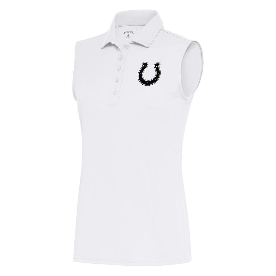 

Поло без рукавов Antigua Indianapolis Colts, белый