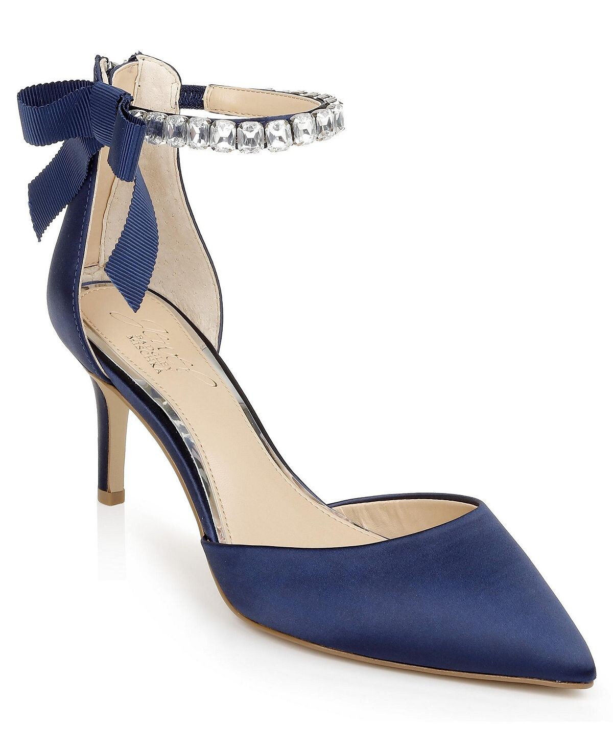 

Женские вечерние туфли Jaycee Jewel Badgley Mischka, синий