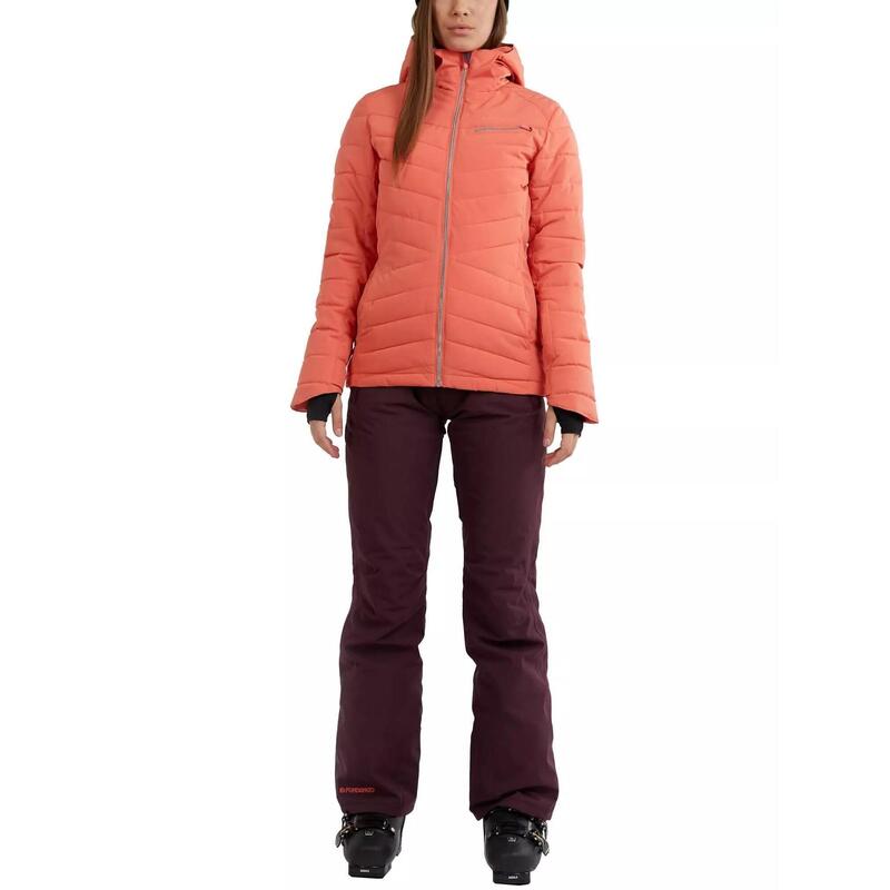 Лыжная куртка Punch Padded Jacket женская - красная Fundango, цвет rot лыжная куртка punch padded jacket women черный fundango цвет schwarz