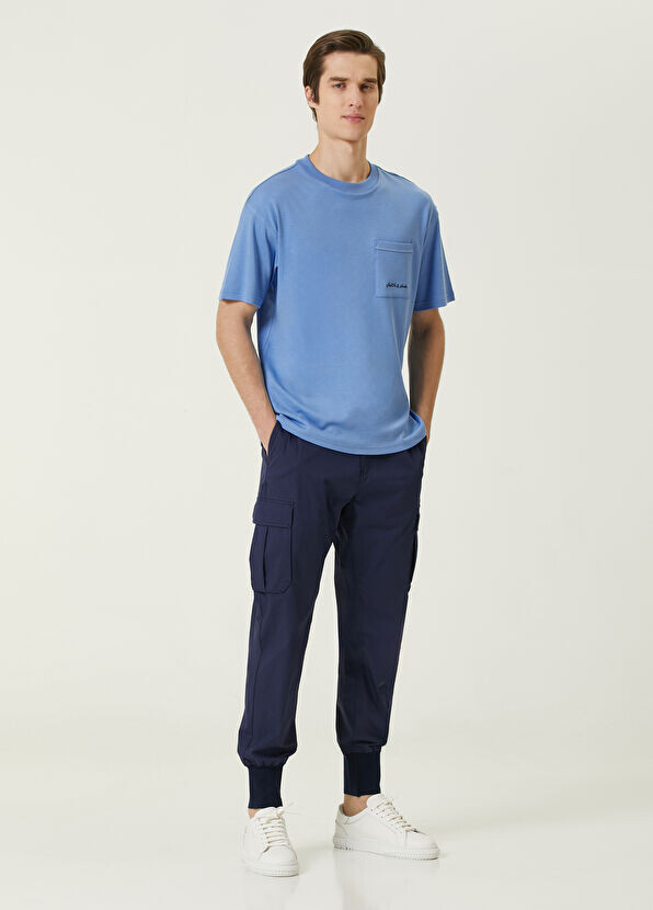 

Спортивные брюки-карго Jogger с кулиской на талии Scotch & Soda, синий