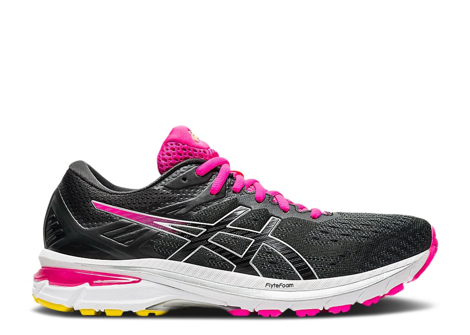 Кроссовки ASICS Wmns Gt 2000 9 'Black Hot Pink', черный