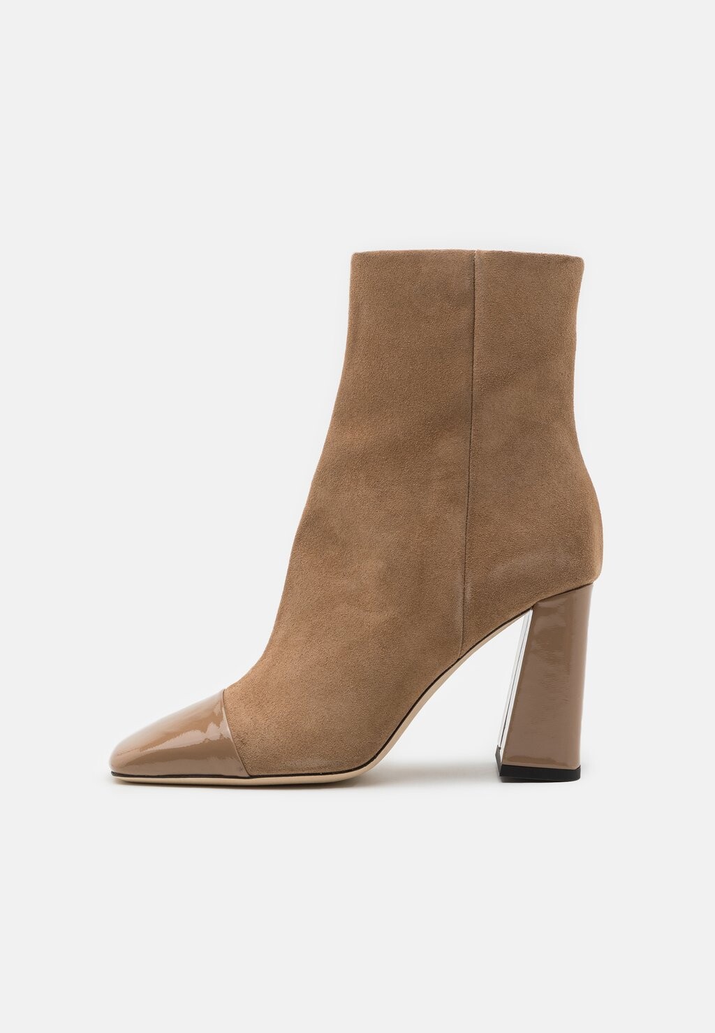 

Ботильоны на каблуке Amelia Custommade, цвет taupe