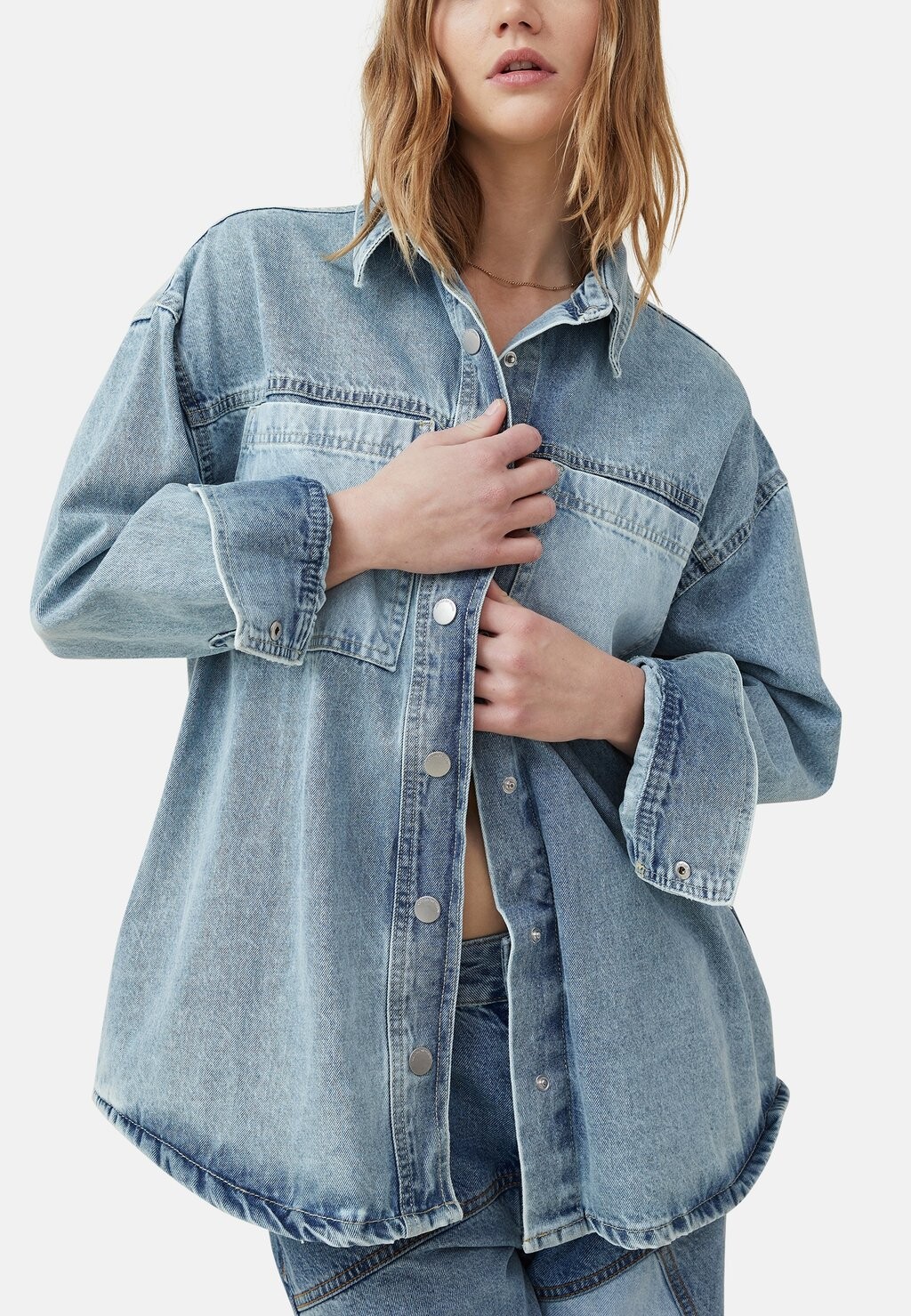 

Джинсовая куртка Cotton On, синий