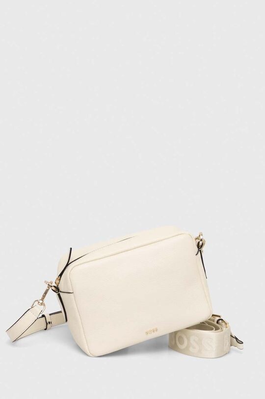 

BOSS кожаная сумка Boss, бежевый