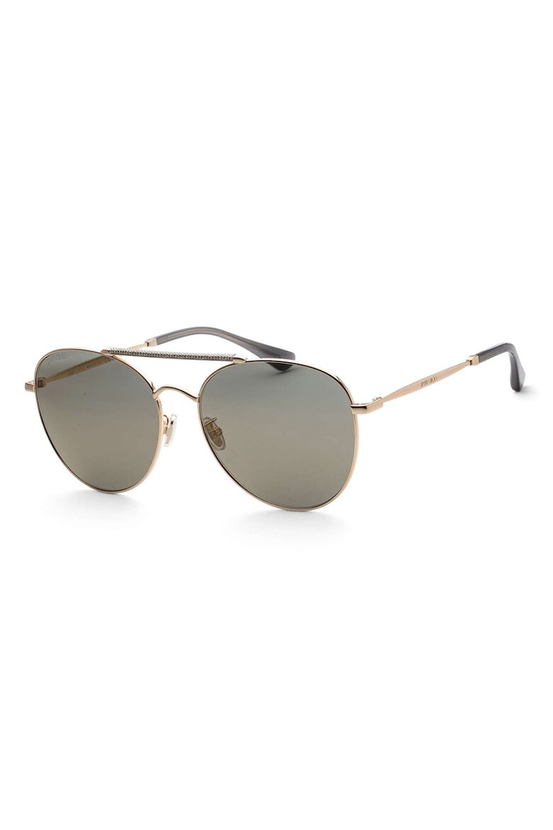 

Солнцезащитные очки Abbie Aviator из нержавеющей стали Jimmy Choo, желтый
