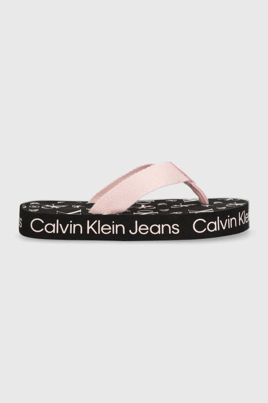 

Детские шлепанцы Calvin Klein Jeans, черный