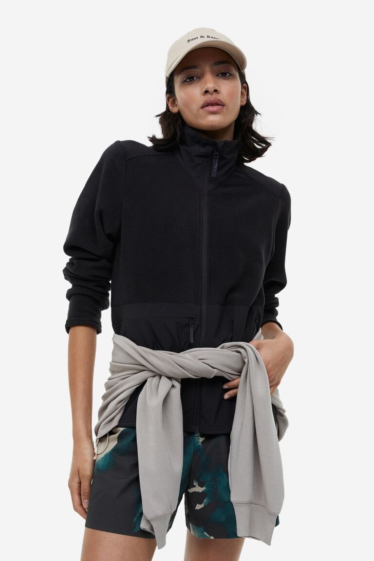 

Флисовая спортивная толстовка H&M