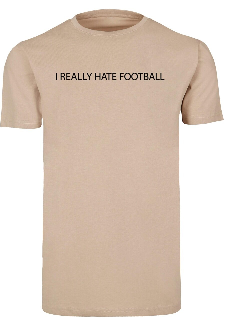 

Футболка Merchcode HATE FOOTBALL, песочный