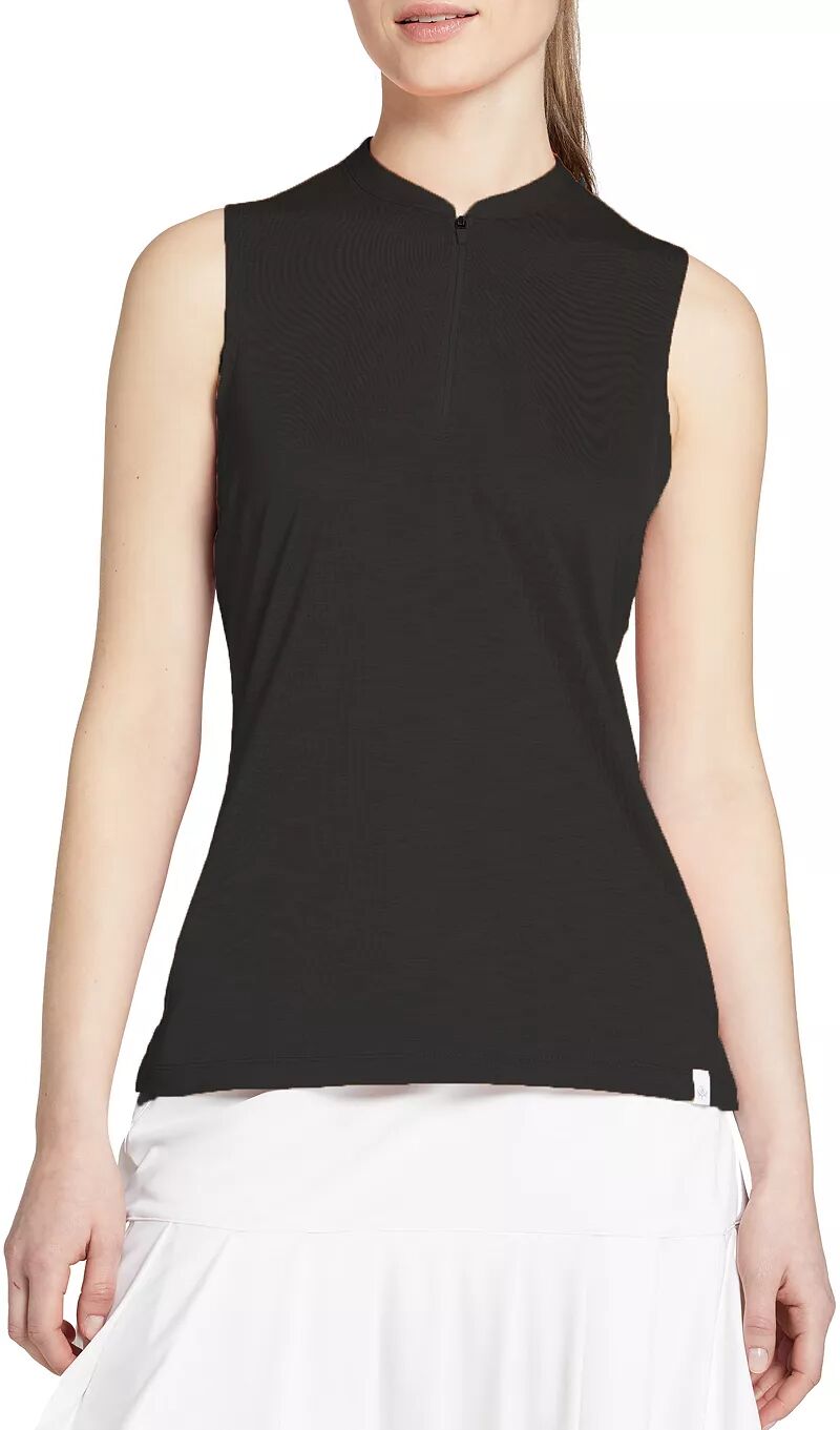 Женская спортивная футболка-поло для гольфа без рукавов Walter Hagen, черный мужская футболка walter white l черный