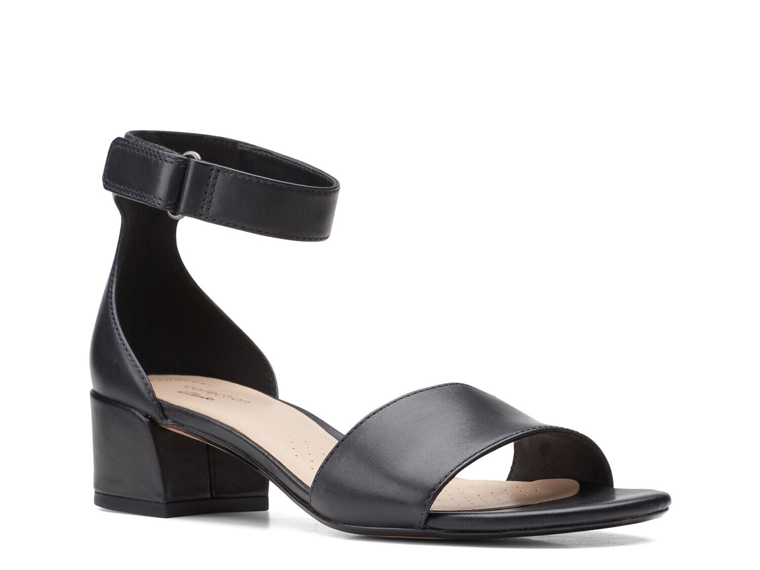 

Сандалии Clarks Caroleigh Anya с ремешком, черный