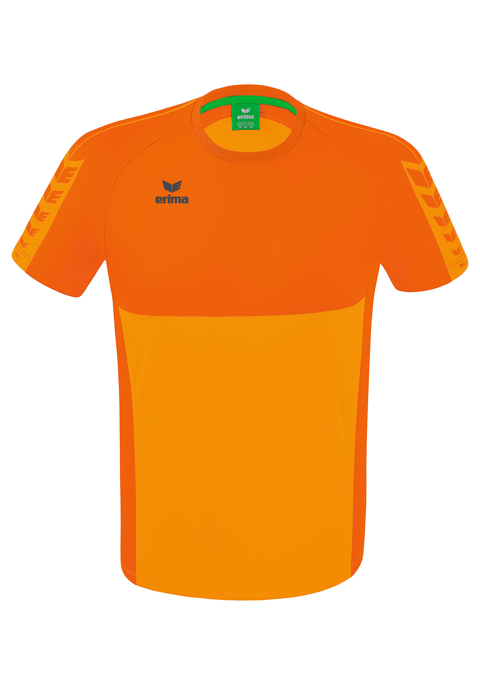 Рубашка erima Six Wings T Shirt, цвет new orange/orange цена и фото