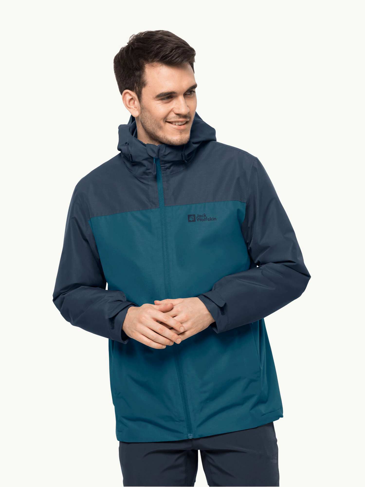 

Куртка Jack Wolfskin TAUBENBERG 3IN1 JKT M, синий