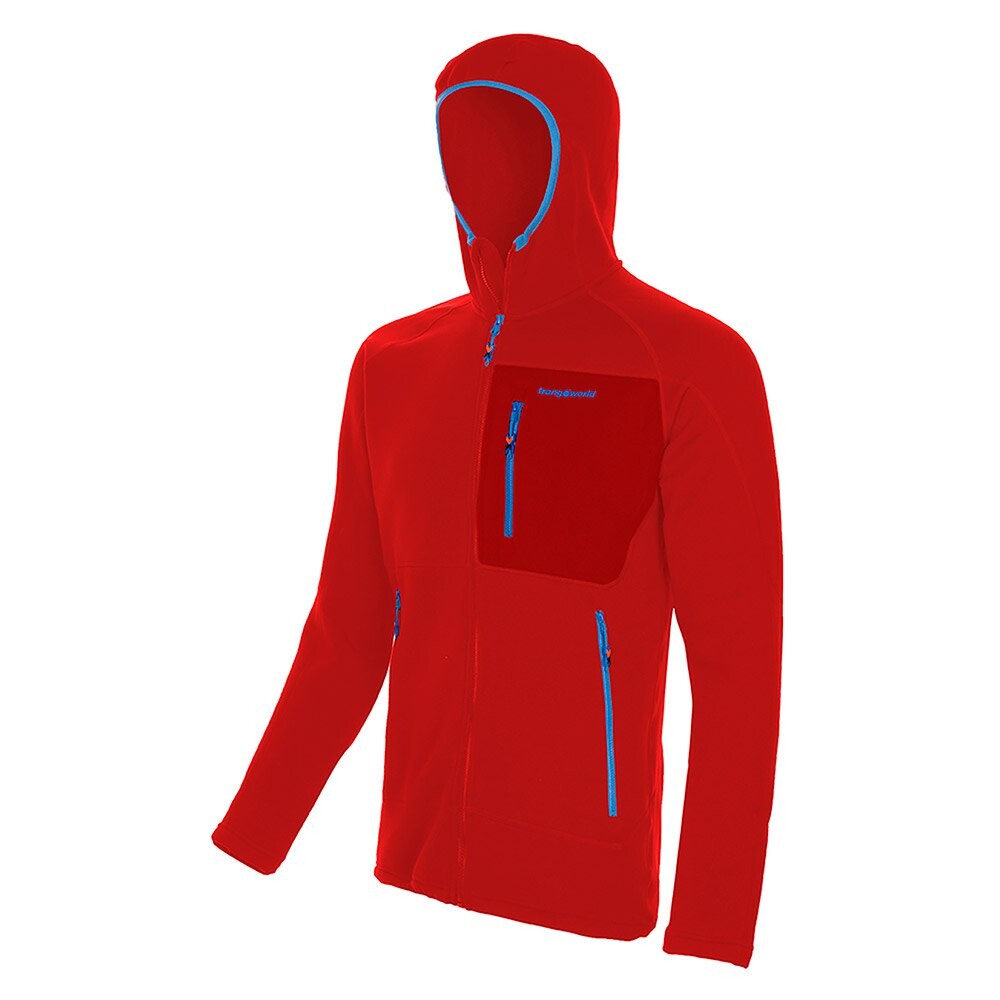 

Толстовка на молнии Trangoworld TRX2 Stretch Pro Hooded, красный