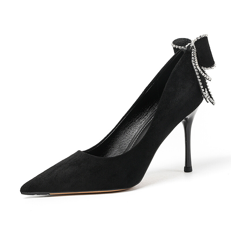 

Туфли женские на высоком каблуке Lanza, цвет BLACK 9CM