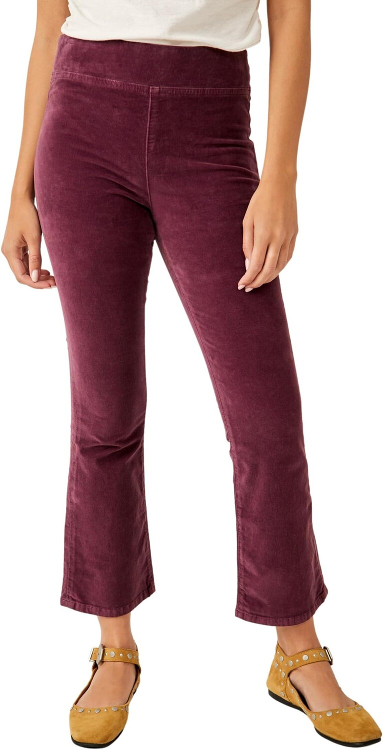 

Брюки Free People In My Feelings Crop Boot, цвет Fig Jam
