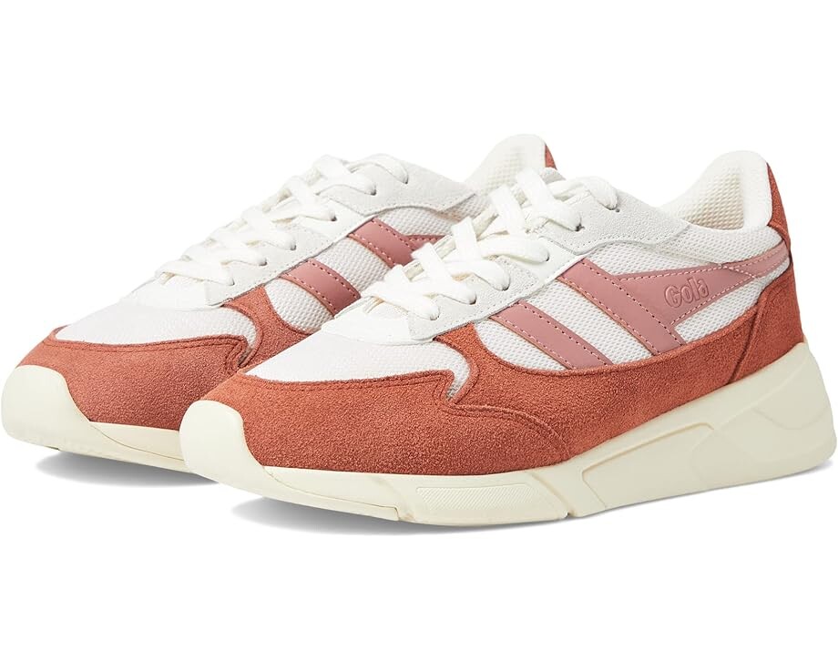 

Кроссовки Gola Tempest, цвет Off-White/Orange Spice/Coral Pink
