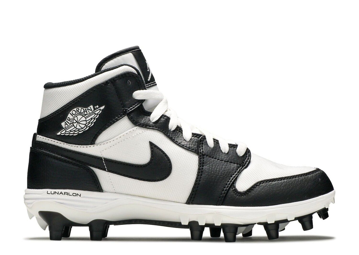 

Кроссовки Air Jordan Jordan 1 Mid Td Cleat 'Black White', черный, Черный;серый