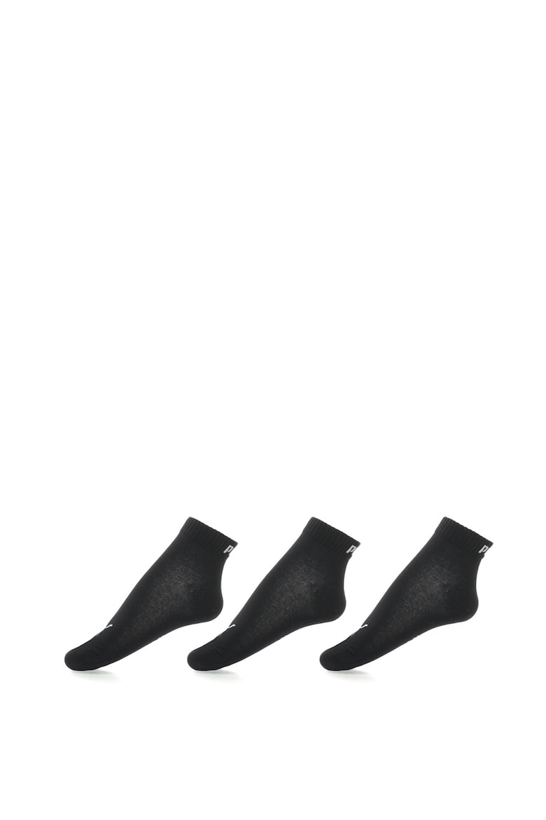 Носки до щиколотки, 3 пары Puma, черный