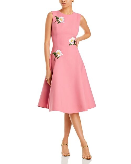 

Цветочная аппликация&;eacute; Одеваться Oscar de la Renta, цвет Pink
