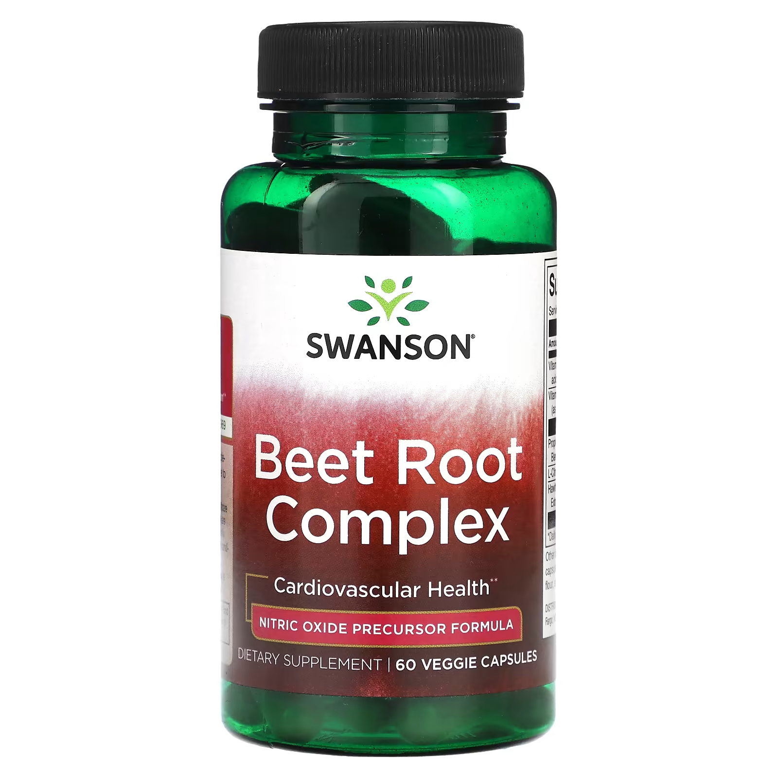 Комплекс корнеплодов свеклы Swanson, 60 растительных капсул swanson комплекс витаминов c с биофлавоноидами 60 растительных капсул
