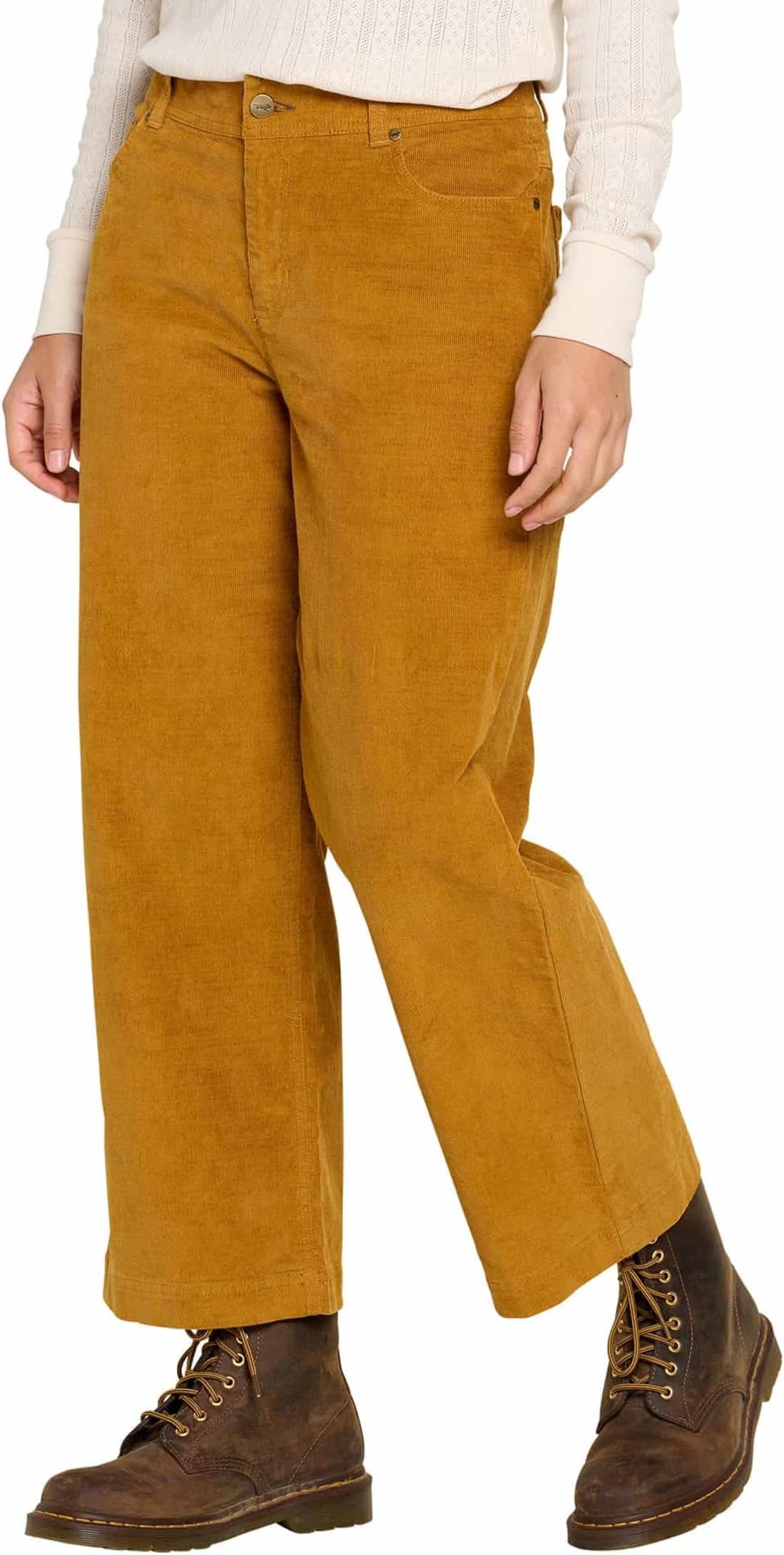 Вельветовые широкие брюки Karuna Toad&Co, цвет Cardamom