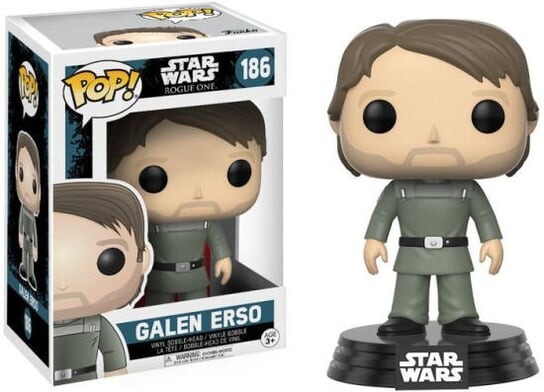 

Funko POP! Звездные войны, коллекционная фигурка, Гален Эрсо, 186 лет.