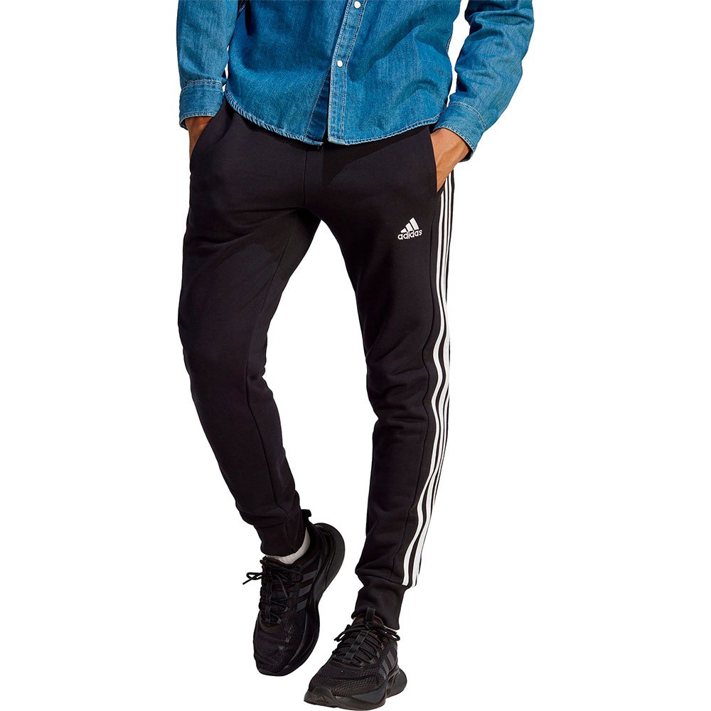 Брюки adidas 3S Ft Tc, синий брюки жен gm8733 adidas w 3s ft c pt black white размер l