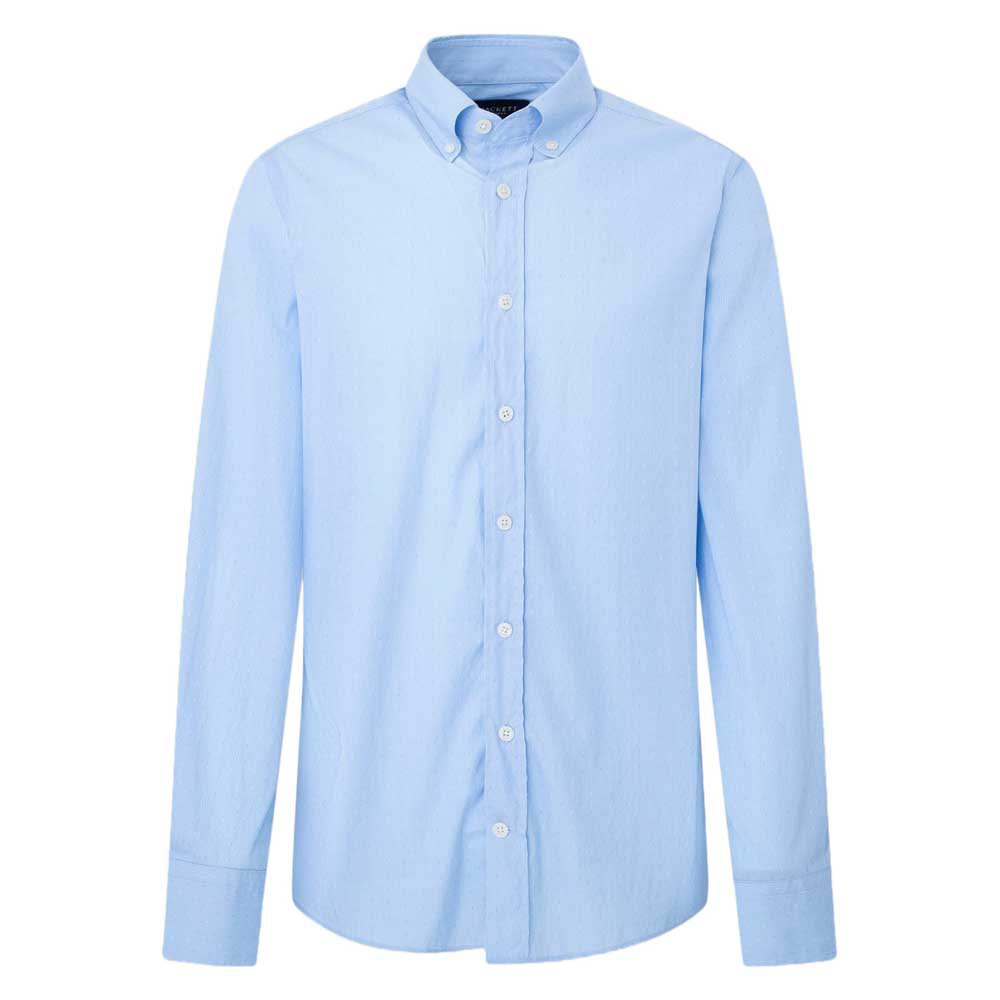 Рубашка с длинным рукавом Hackett Mini Gingham Fil Coupe, синий