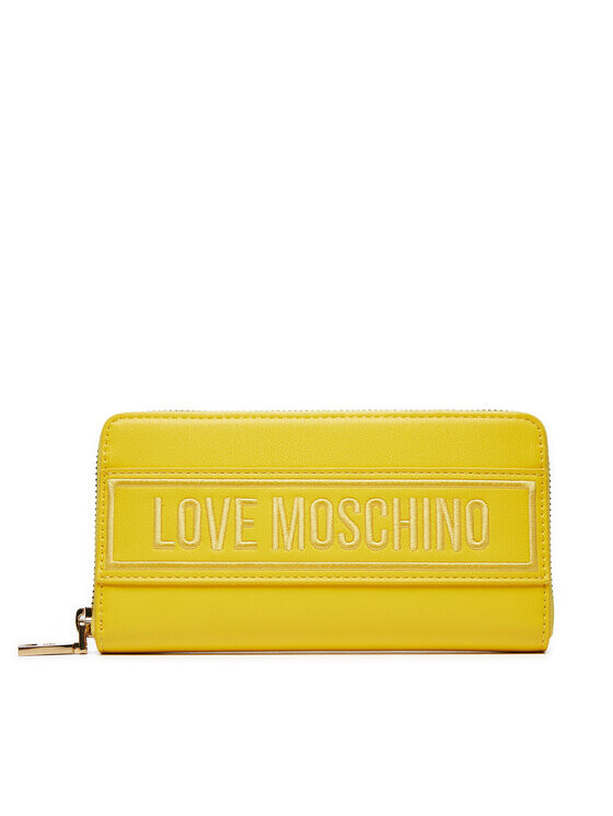 

Большой женский кошелек Love Moschino, желтый