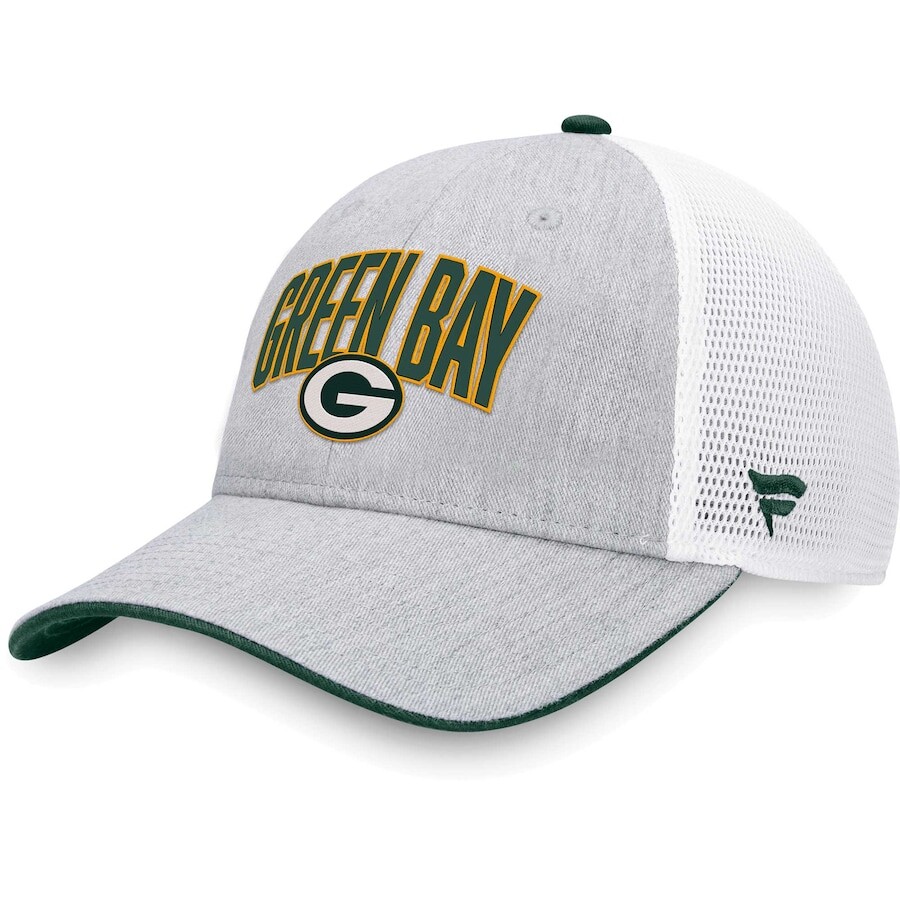 

Бейсболка Fanatics Branded Green Bay Packers, серый