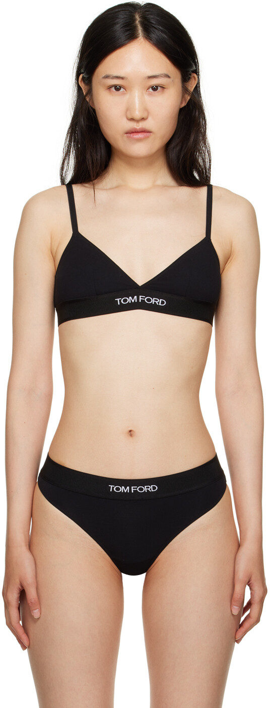 

Черный фирменный бюстгальтер TOM FORD