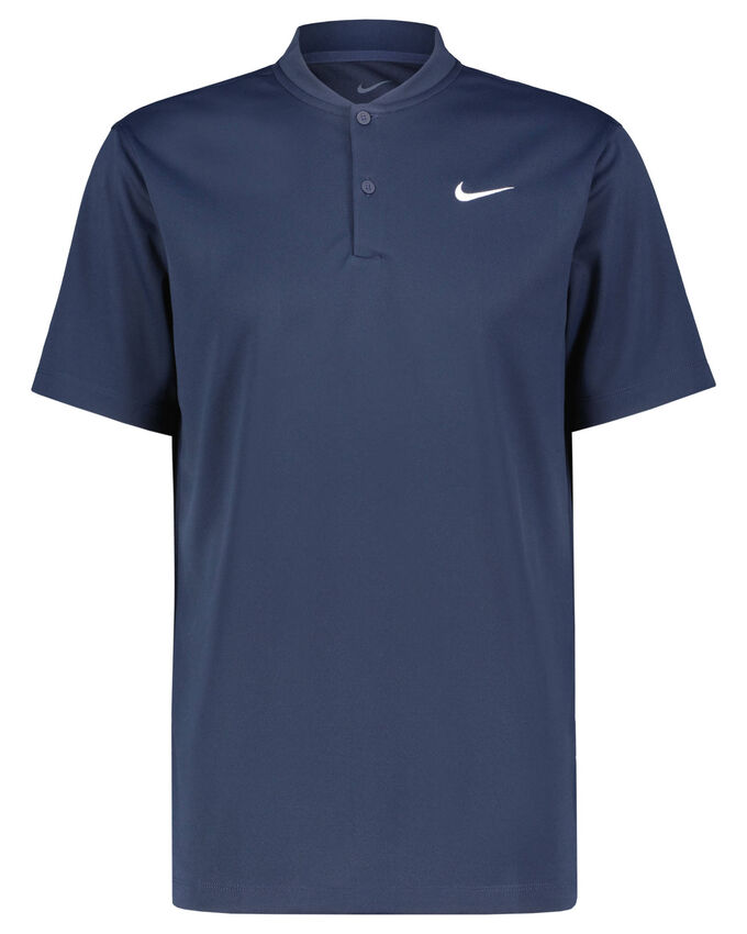 Теннисная рубашка Nike, синий теннисная футболка nike силуэт прямой размер l синий