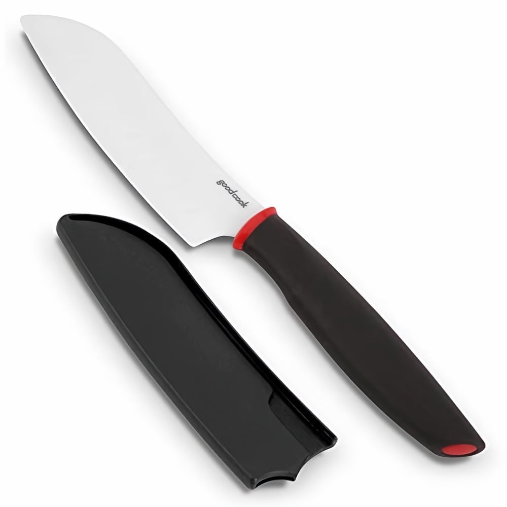 

Нож GoodCook Santoku 6 шт, черный