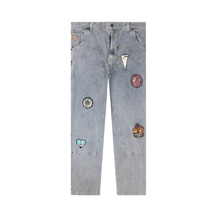 

Брюки Honor The Gift Patch Carpenter Pant, синий, Серый