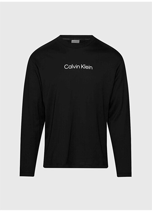 

Черная мужская футболка с круглым вырезом K10K112396BEH Calvin Klein, черный