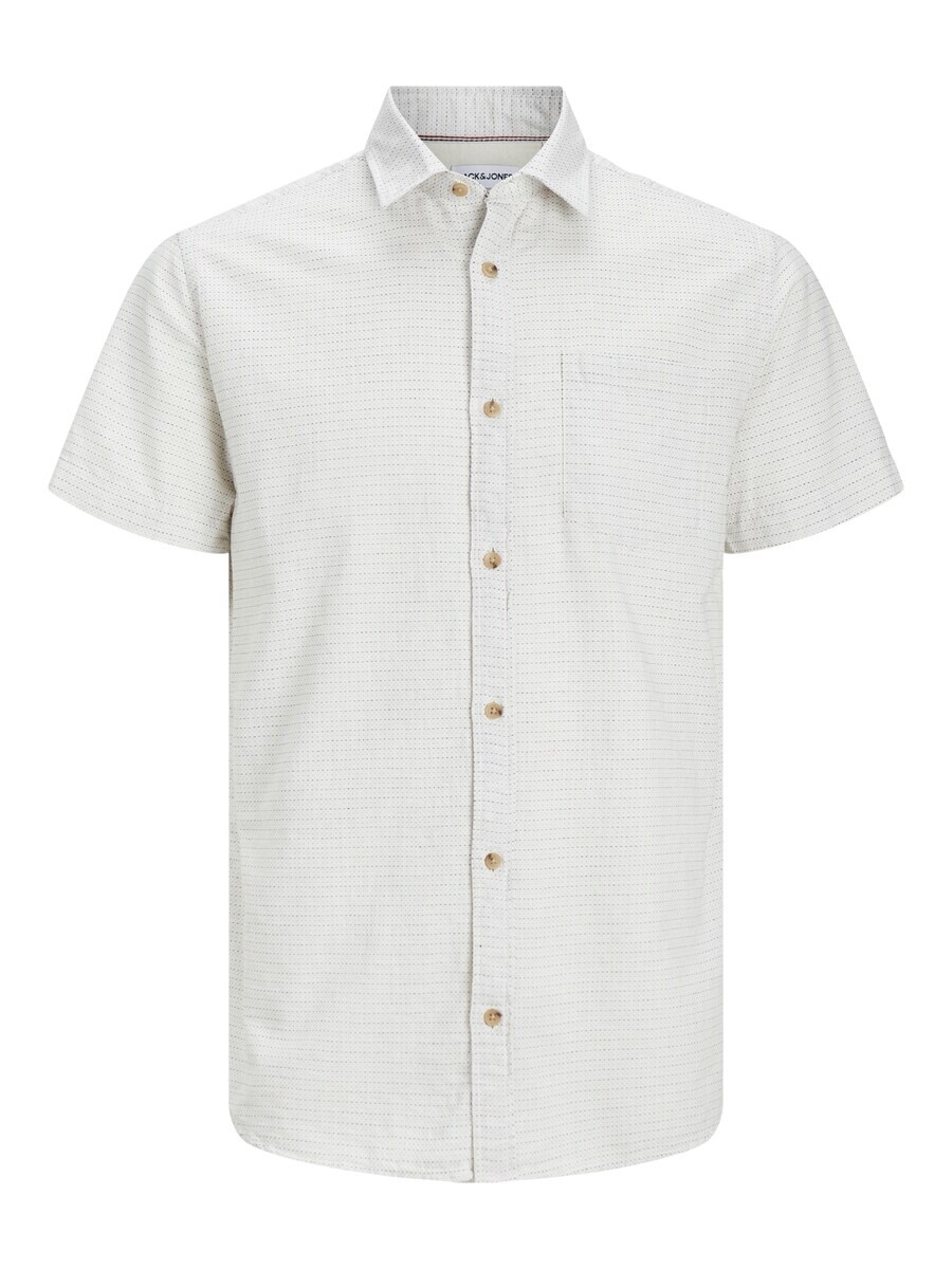 

Рубашка узкого кроя на пуговицах JACK & JONES ABEL, белый