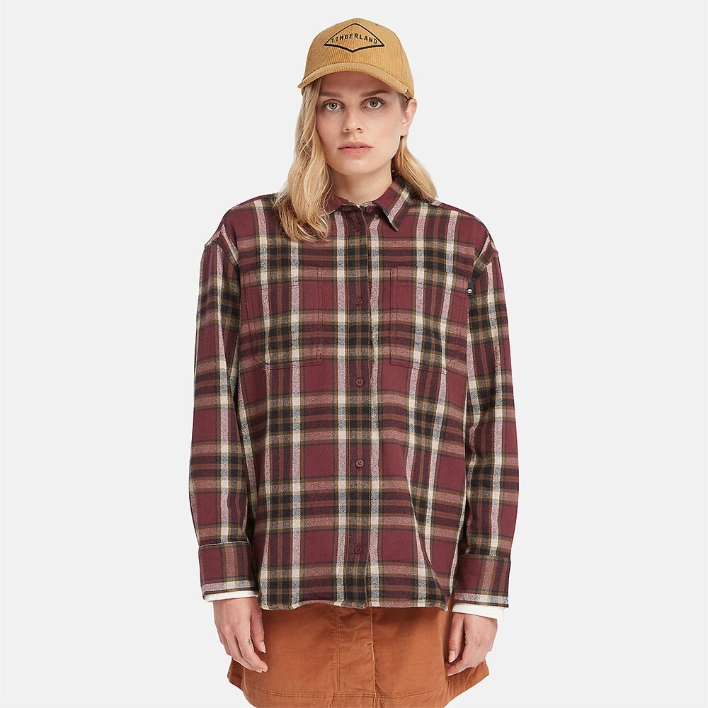 

Рубашка Timberland Flannel, красный
