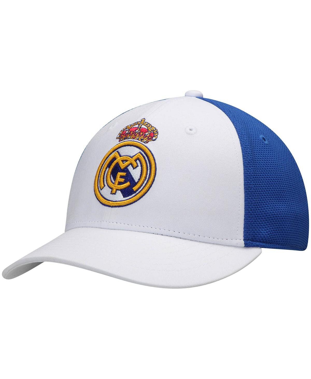 

Мужская белая кепка эластичного кроя Real Madrid Fi Collection