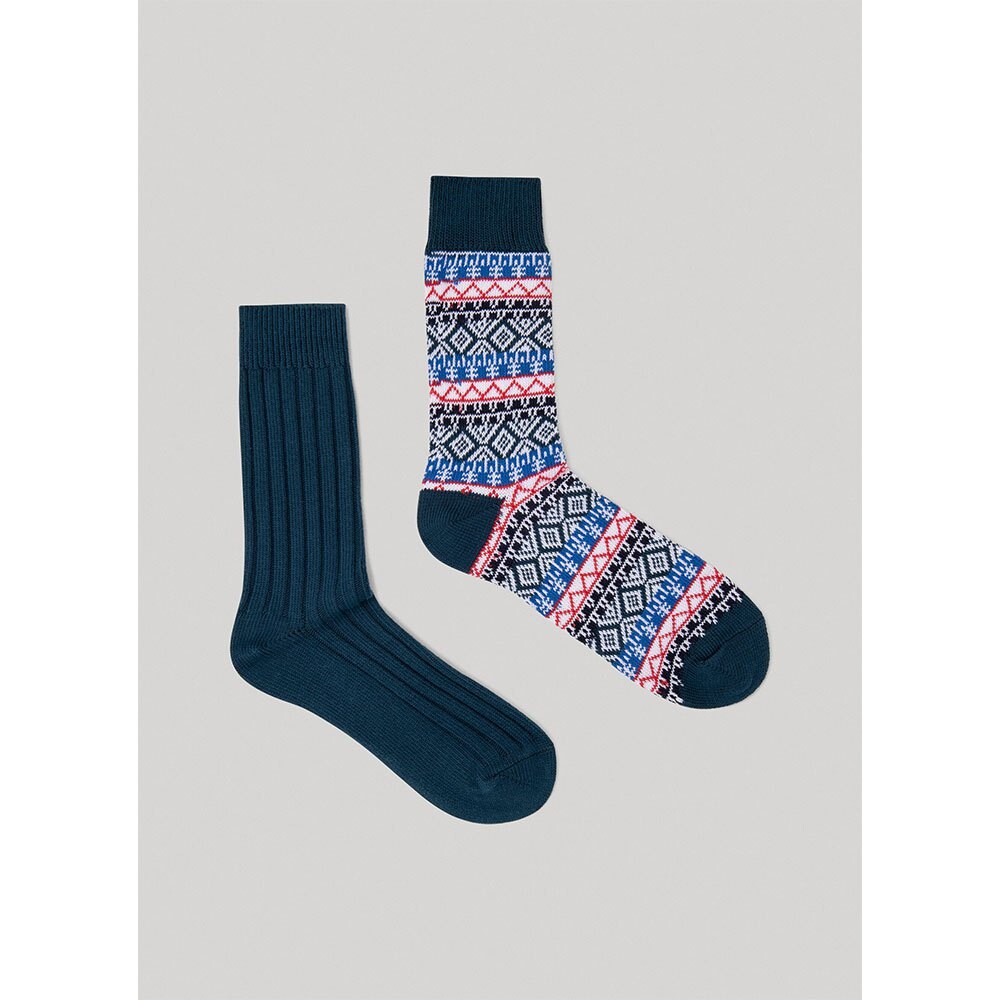

Носки Pepe Jeans Chunky Fair Crew 2 шт, разноцветный