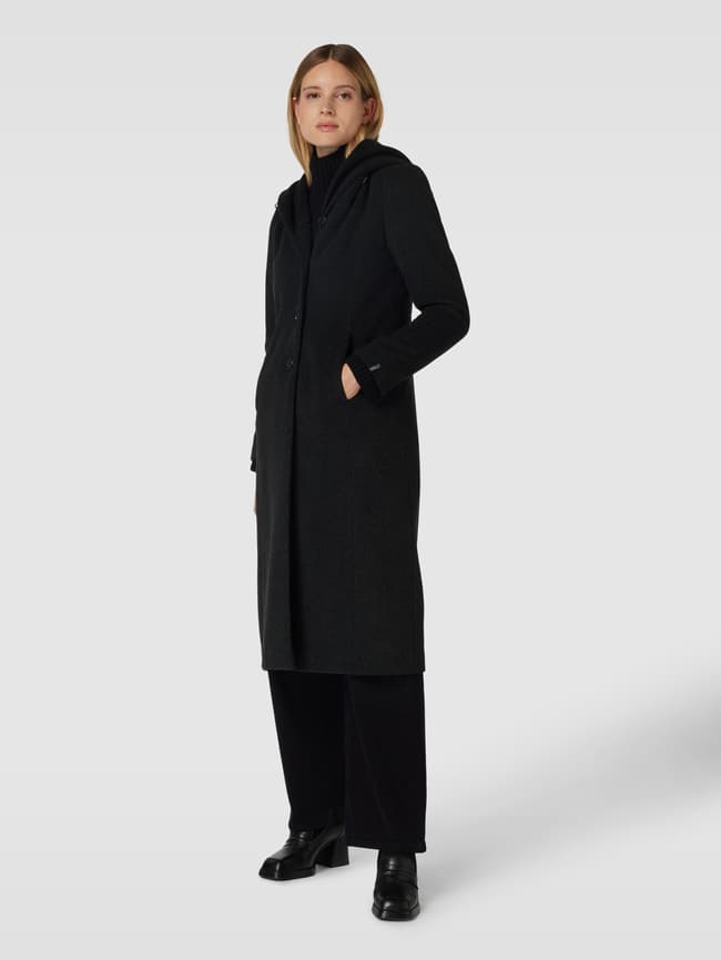 Пальто с боковыми карманами модель НЕЛЛА Milo Coats, антрацит