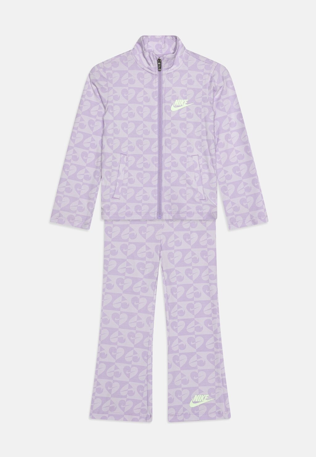 konplott кольцо where the lilac bloom Брюки Sweet Flare Set Nike, цвет lilac bloom