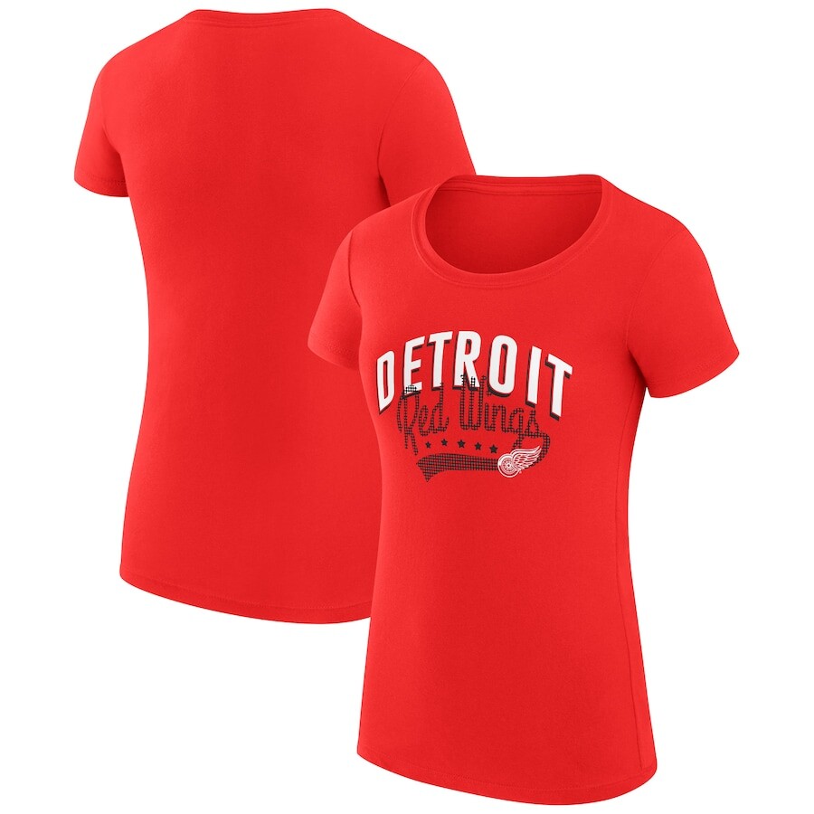 

Футболка с коротким рукавом G-III 4Her by Carl Banks Detroit Red Wings, зеленый