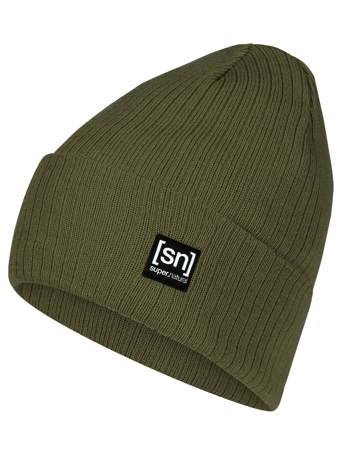 

Кепка super.natural Merino, оливково зеленый