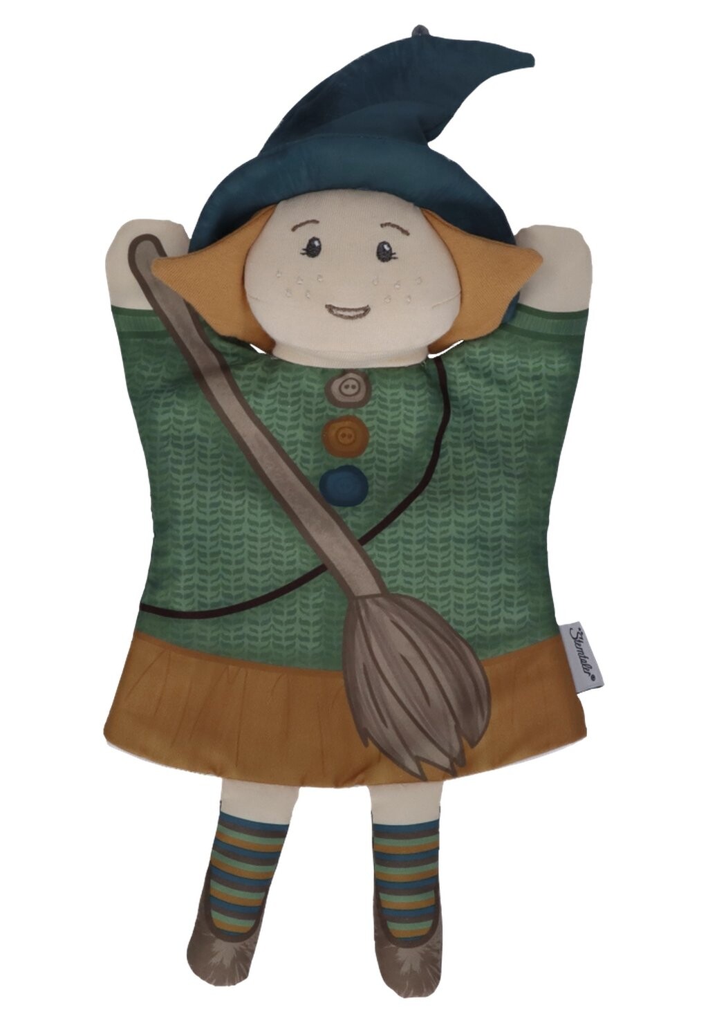 

Мягкая игрушка PUPPET WITCH Sterntaler, цвет light green