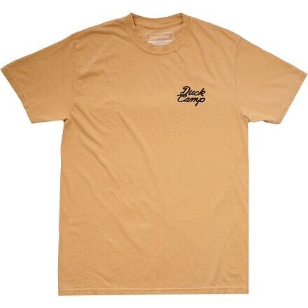 

Футболка с рисунком утки Vintage мужская Duck Camp, цвет Mustard