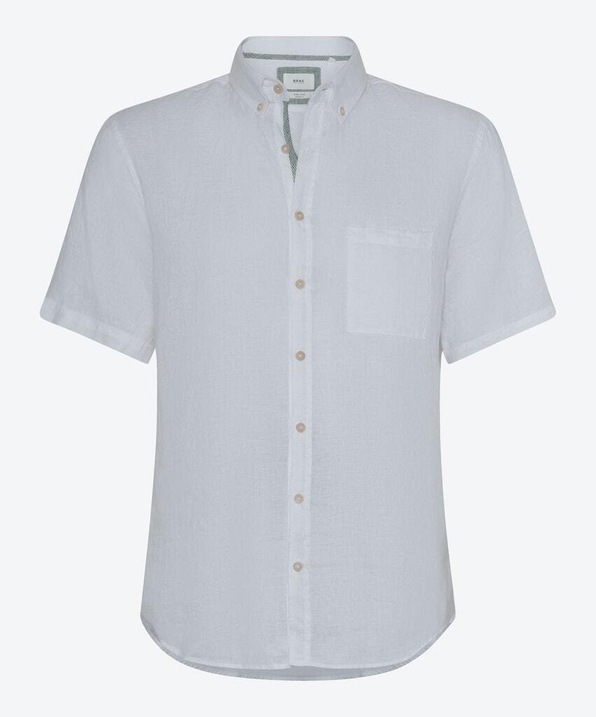 цена Рубашка BRAX Halbarm, белый